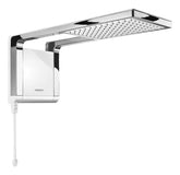 Chuveiro Elétrico de Parede Lorenzetti Acqua Ultra Storm Preto 7800W 220V Branco Cromado