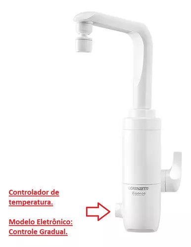 Torneira Eletrônica De Bancada Essence Lorenzetti 220v 5500w